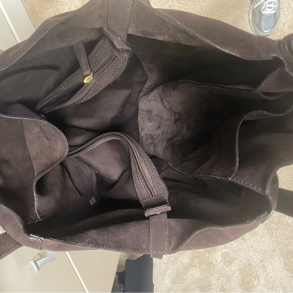 Michael Kors Ashbury XL Tote - brown suede - Picture 5 of 6